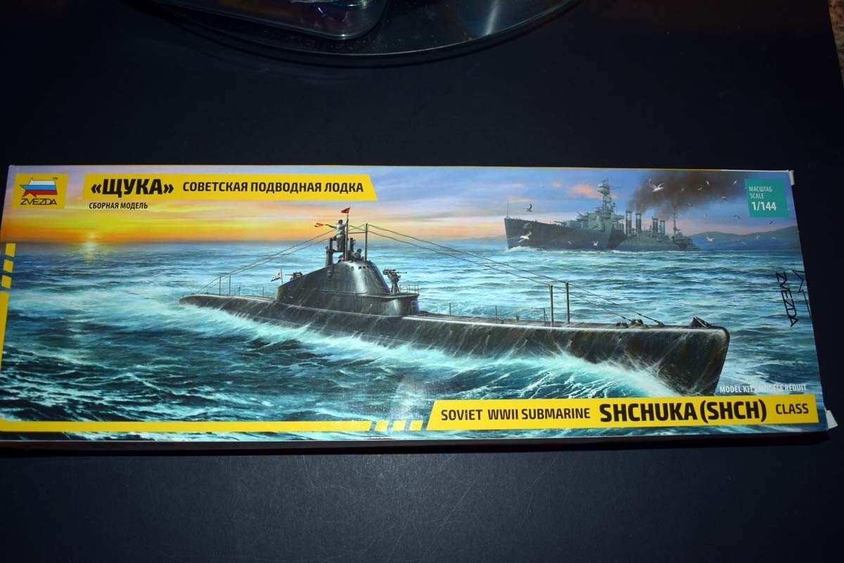 ZVEZDA 1:144 Soviet SHCHUKA WWII submarine Photoetched Set Microdesign 144230 